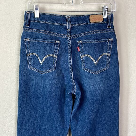 NWOT Levi’s 512 bootcut women’s 10M perfectly slimming silver detail jeans - Picture 9 of 12